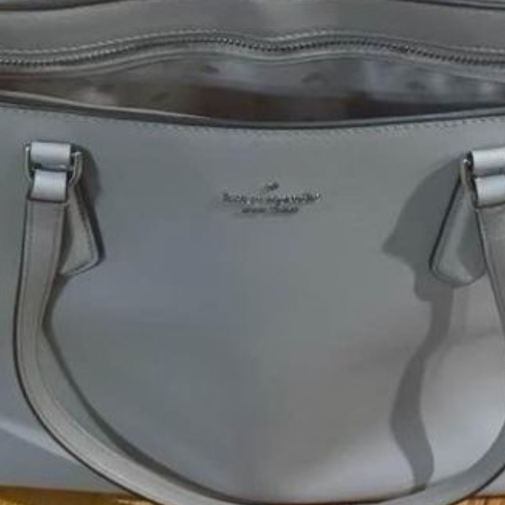 Great condition almost new Kate spade Gray tote